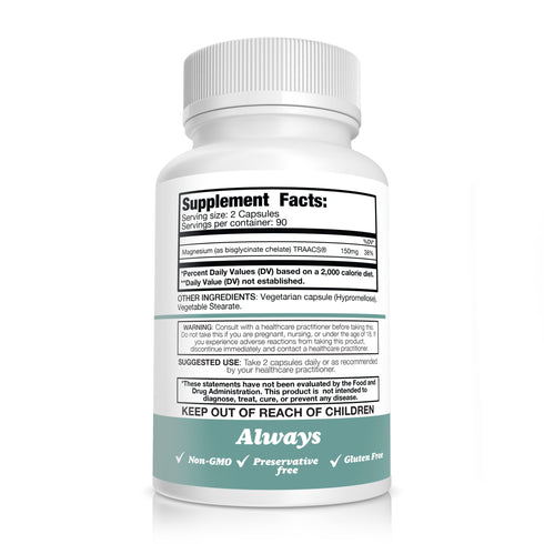 Magnesium Bisglycinate Chelate Capsules